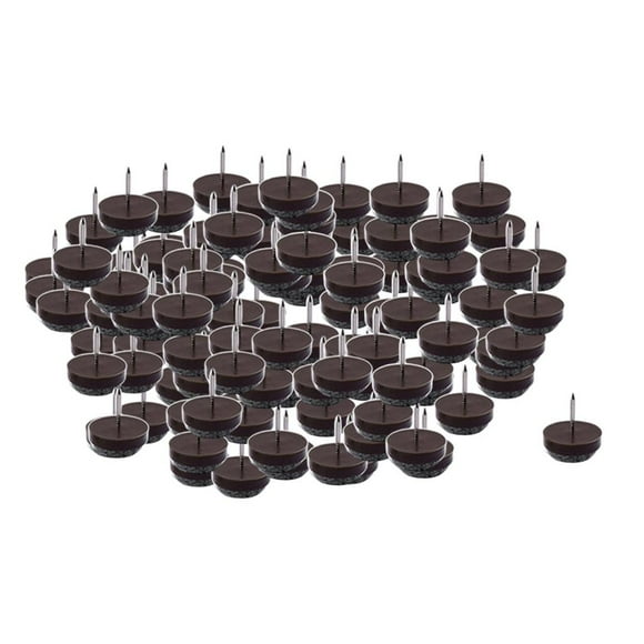 Rongfmy meriglare Nail-on Furniture Pads Slides for Wooden Chair Legs - Best Wood 17mm 500pcs