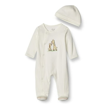 Hatleybaby Girls Romper And Cap Sleepers | Seychelles