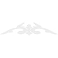 thumbnail image 2 of Ekena Millwork 72"W x 18"H x 1"P (6/12) Pitch Milton Architectural Grade PVC Gable Pediment, 2 of 5