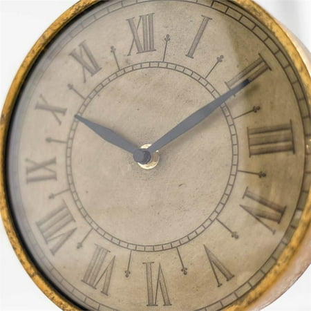 Mercana Chadwick Antiqued Brass Duck Leg Table Clock - Walmart.com