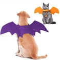 thumbnail image 2 of Pet Halloween Bat Chest Strap Cat Dog Funny Dress Up Costume For Halloween Christmas Birthdays Party, 2 of 9