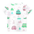 thumbnail image 5 of VOAVEKE T-Shirt d'Été Uni pour Tout-Petits, Haut Décontracté pour Enfants, T-Shirt Tendance pour Enfants, T-Shirt Imprimé Col Rond Confortable, Blouse à Manches Courtes Décontractée, 5 of 5