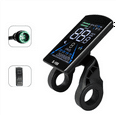 thumbnail image 4 of Electric Bicycle Display S-100 LCD Control 24V - 72V Speed Meter 5pin Speedometer Waterproof Connector, 4 of 10