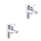 thumbnail image 4 of Lavabo de doble Inteprter con fácil instalación moderna y accesorio de baño Color galvanizado 2Conjunto, 4 of 6