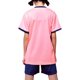 thumbnail image 4 of Odeerbi Juego de Entrenamiento de Fútbol Seco Rápido Para Chicos Y Niñas Pantalones Cortos de Camiseta Con Cuello En V Ropa Deportiva de Impresión Gradiente Para 4-17 Años, 4 of 4