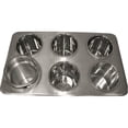 thumbnail image 1 of Winco ADP-444 Adaptor Plate Stainless Steel - Six 4-3/4" Holes, 1 of 1