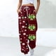 thumbnail image 1 of Pincandy Women's St. Patrick's Day Pants - Printed, Elastic Waist with Tie & Pockets, Cuffed Leg for Holiday & Daily Wear, 1 of 5