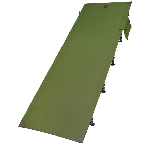 Kijaro Native Ultralight Cot, Hawksbill Crag Green, Large