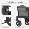 thumbnail image 6 of Evolur TrailBlazer Wagon Stroller, Gray, 6 of 12