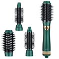 thumbnail image 1 of Secador y voluminizador de pelo Sinperne 3 en 1, rizador y estilizador de iones negativos de cerámica con 3 cabezales intercambiables (verde), 1 of 5