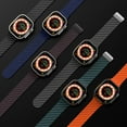 thumbnail image 2 of Fulsaxad Silicone Band Compatible with Apple Watch Bands iWatch Band 49mm 45mm 44mm 42mm 41mm 40mm 38mm Women Men, Magnetic Loop Band for iWatch Series 9 8 7 6 5 4 3 2 1 SE Ultra 2 & 1, 2 of 17