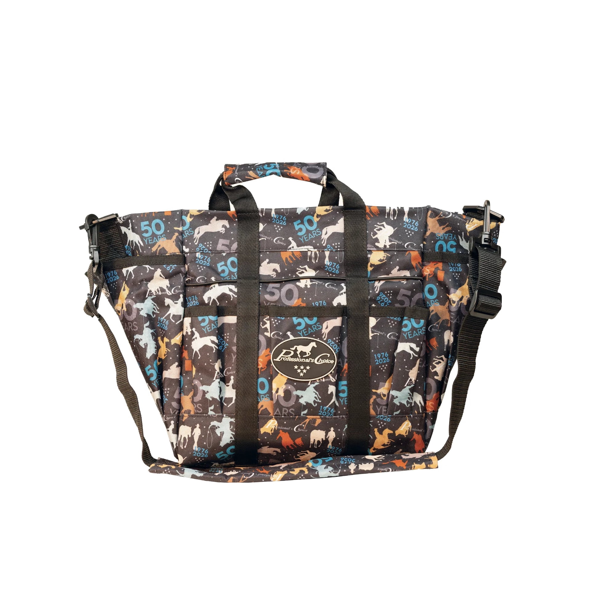 Professional s Choice Tack Tote Grooming Bag - Durable Multi-Pocket Equestrian Organizer PC 50TH