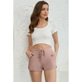 thumbnail image 2 of HEARTNICE 3-Pack Women's Pajama Shorts, Soft Lounge Sleepwear Pjs bottoms, 2 of 6