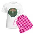 thumbnail image 5 of CafePress - Mushroom Women's Light Pajamas - Women's Short Sleeve Print T-Shirt and Pants Light Cotton Pajama Set, 5 of 7