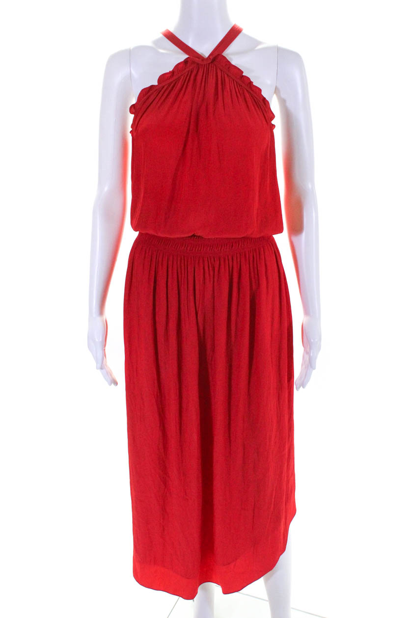 Ramy Brook Womens Red Chloe Dress 