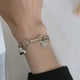 thumbnail image 5 of Jumpingount de plata Muñequera Joyería de moda Mano de obra fina Ligero Multipropósito 925 Sterling Dating Hand Pendant Ropa, zapatos y accesorios Miscelánea Jumpingount AP018700-01, 5 of 6