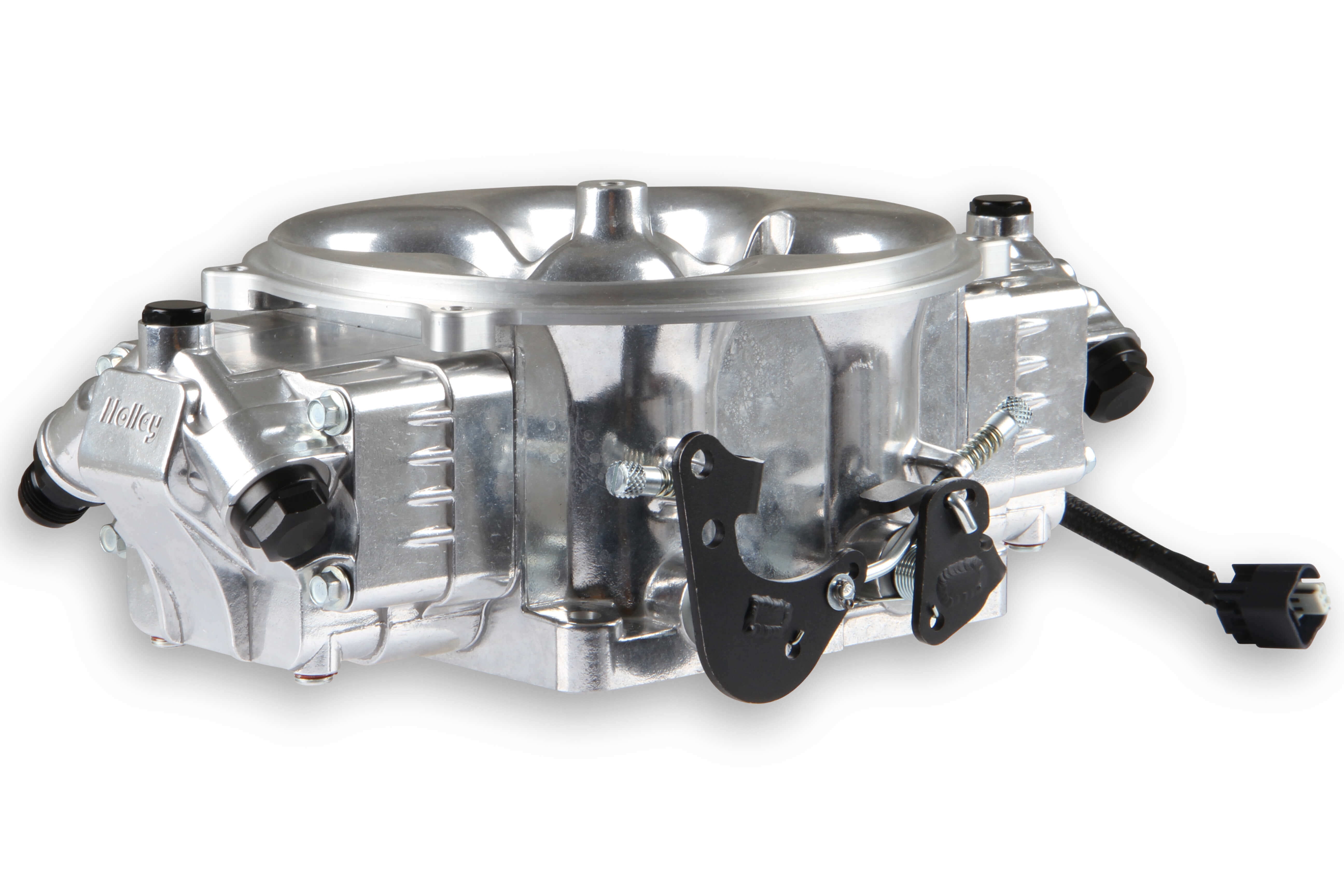 Holley EFI 534-301 Terminator X Stealth 4500 Throttle Body 8 Injectors Shiny
