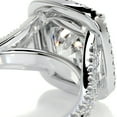 thumbnail image 3 of Blue Jewelry Cushion Cut Excellent 2 Ct Diamond Ring for Her - Wedding Ring - 14K White Gold Plated White Gold Plated Diamond Rings - Wedding Diamond Ring - Halo Diamond Ring - Eternity Diamond Ring, 3 of 3