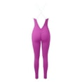 thumbnail image 5 of Women's Yoga Pants Seamless Activewear Slim Fit Jumpsuit Comfortable Sportswear Stylish Exercise Outfit for Fitness and Training, 5 of 6
