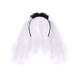 thumbnail image 6 of EnJoCho Girls Halloween Skeleton Dress 3-Piece Set - Tutu Skirt with Gloves & Headband, Stage Performance Dance Outfit for Kids Gothic Graphic Print Top, 6 of 9