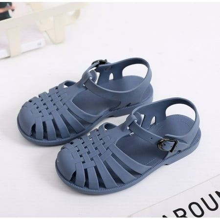 

Children s Soft Jelly Sandals Kid s Sandals In Recyclable Closed-Toe With Anti-Slip Sole Easy Wear Sandals Boy s & Girl s sandals Summer & Beach