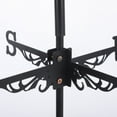 thumbnail image 3 of Hemobllo Black Stainless Steel Weather Vane, Decorative Yard and Patio Wind Direction Indicator for Outdoor Use, 3 of 8