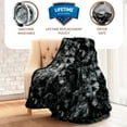 Everlasting Comfort Luxury Polyester Throw Blanket Soft, 65”x50