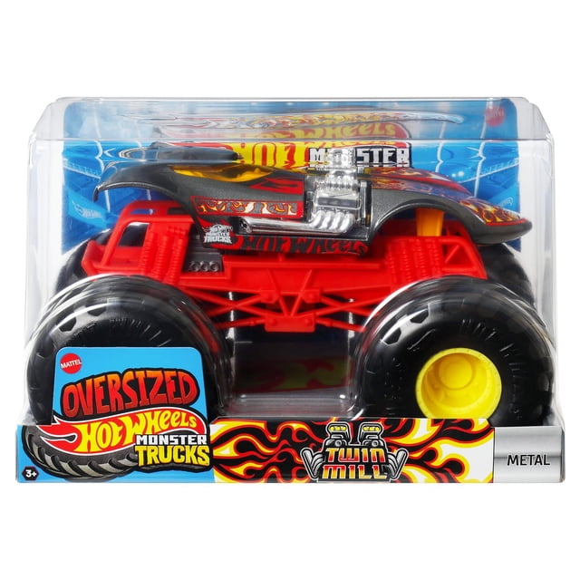 Molino doble extragrande Toy Hot Wheels Monster Trucks