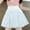 #6White, variant on Byworldtasic Womens Solid Color Skirts Women's Y2K Bubble Shorts Elastic High Waist Ruffle Shorts Summer Fashion Short Skirts with Bow