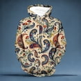 thumbnail image 2 of IWRICH Men's Trippy Printed Hoodies Novelty Psychedelic Pullover Sweatshirt Long Sleeve Baggy Comfy Tops with Pocket 09-Beige XL, 2 of 3