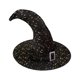 thumbnail image 1 of Sombrero de bruja de Halloween Scary Creepy Wide Brim Sombrero puntiagudo Regalo de Halloween para hombres Mujeres Niños Disfraz de Halloween Cosplay Fiesta Festivales Decoración Eccomum Sombrer, 1 of 5