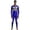 Royal Blue, variant on iiniim Mens Checkerboard Bodysuit Racer Racing Costume Speed Race Car Driver Jumpsuit Uniform Yellow L