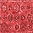 thumbnail image 1 of Ahgly Company Indoor Square Southwestern Red Country Area Rugs, 3' Square, 1 of 4