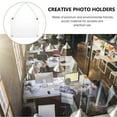 thumbnail image 3 of OULII 1Pack Clear Picture Frame Acrylic Holds Certificates Simple Design for Office Decor, 3 of 8