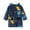 Blue, variant on Godderr Kids Boys Girls Fleece Bathrobe,Hooded Robes Baby Dinosaur Pajamas Toddler Bath Robe Girls' Bathrobes Boys Girls Night-Robe for Kids 1-10Y