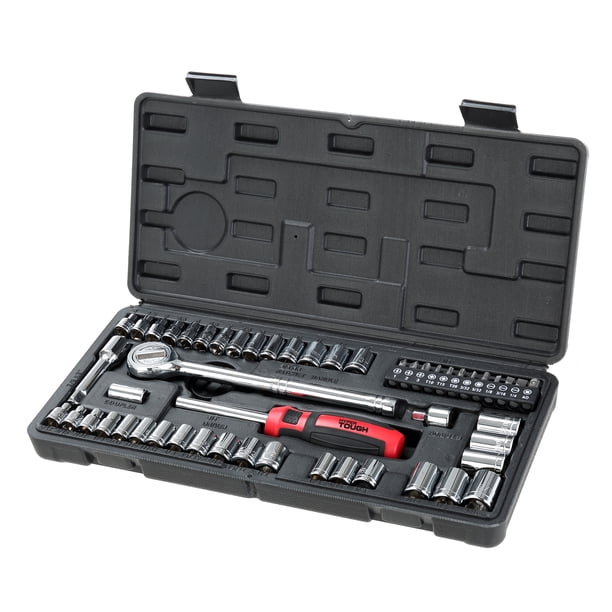 Hyper Tough 54 Piece Socket Set - Walmart Business Supplies