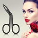 thumbnail image 5 of Kunmingshisd Toys pinzas para cejas con mango de tijera y punta recta, pinzas para cejas con forma de tijera para depilar el vello facial, el cuidado de las cejas, la depilación de pelucas para mujere, 5 of 5