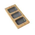 thumbnail image 1 of Azuni 18" Kitchen Sink Bamboo Serving Board Set with 3 Containers A910, 1 of 10