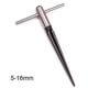 thumbnail image 1 of Guitar Tapered Bridge Pin Hole Reamer 6 Fluted 5 Degree Woodworker Luthier Tool Banmo, 1 of 3
