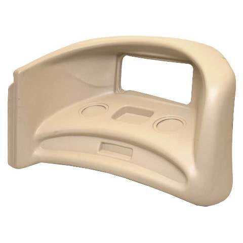 Bryant Boat Blank Dash Panel | 30 3/4 x 16 Inch Beige Vinyl Plastic