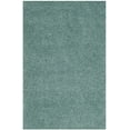 thumbnail image 2 of SAFAVIEH Lavena Solid Plush Shag Area Rug, Seafoam, 3' x 5', 2 of 6