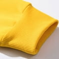 thumbnail image 3 of Lorytime Fall Sweatshirt for Men Color Block Athletic Shirt Crew Neck Long Sleeve Raglan Pullover Loungewear Yellow L, 3 of 4