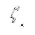 Rotary Faucet Extender ABS Faucet Mechanical Arm Aerator Sink Extension