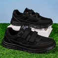 thumbnail image 4 of Breathable Mesh Men's Casual Sneakers - Lightweight EVA/MD Sole, Double Buckle Closure, Round Toe Low-Top Design for Spring Summer Fall, - Outdoor Hiking & Daily Wear,, 4 of 8