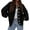 Black, variant on PRETTYGARDEN Women's Winter Cardigan Sweaters Trendy Chunky Knit Long Sleeve Button Up Casual Warm Fall Jackets Coats