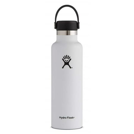 Hydro Flask 18 oz Insulated Leak Proof Water Bottle - Standard Mouth - White