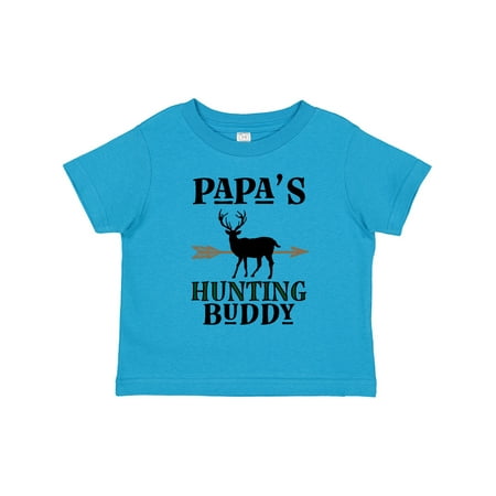 

Inktastic Papa Hunting Buddy Bow Hunter Outfit Gift Toddler Boy or Toddler Girl T-Shirt