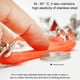 thumbnail image 2 of 13 Dientes Cadenas Nieve Botas Cubierta Antideslizante Ligero para Invierno (M) Naranja, 2 of 9