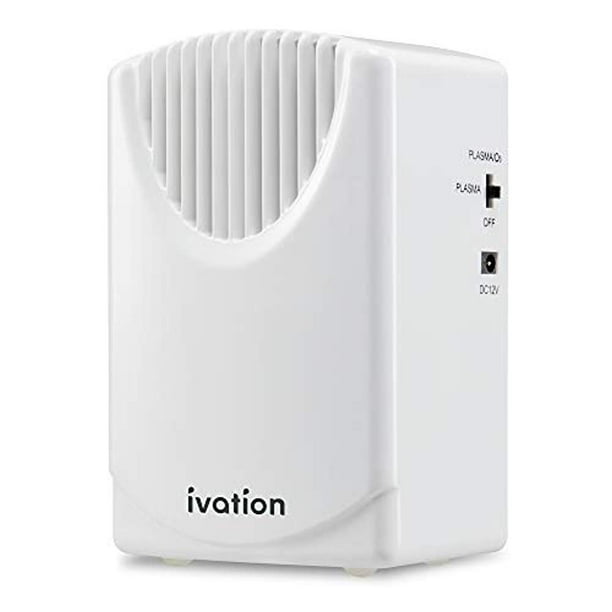 Ivation Vehicle Air Cleaner Ozone & Plasma Generator 300 MG/H, Air