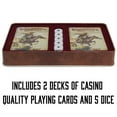thumbnail image 4 of Rivers Edge Cards & Dice Tin - Winchester Vintage Theme, 4 of 7